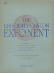 The University of Dayton Exponent, April 1933