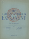 The University of Dayton Exponent, May 1933