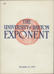 The University of Dayton Exponent, December 1933