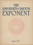 The University of Dayton Exponent, April 1936