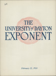 The University of Dayton Exponent, February 1934