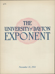 The University of Dayton Exponent, November 1934