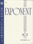 The University of Dayton Exponent, November 1941