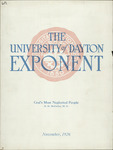 The University of Dayton Exponent, November 1926