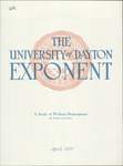 The University of Dayton Exponent, April 1927