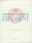 The University of Dayton Exponent, November 1927