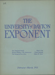 The University of Dayton Exponent, February 1933