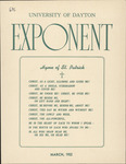 University of Dayton Exponent, March 1952