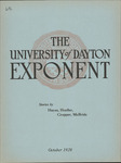The University of Dayton Exponent, October 1928