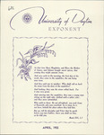 University of Dayton Exponent, April 1955