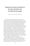 Symposium Conclusion: Gradualism Is No Longer Workable in the Anti-Black Racism Struggle by Julius A. Amin