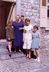 Mrs. Degeimbre with Gilberte, her two sons Jean-Francois and Jacques, and Andree's daughter, Marie-Ange