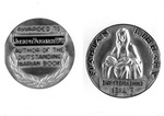 Marian Library Medal Awarded to Fr. Debergh, 1958