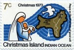Mother and Child and Christmas Island Map