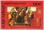 Madonna and Child enthroned with Saints