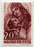 Virgin Mary and Szekley, symbolizing the Return of Transylvania.