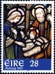 Stained glass – Holy Family