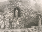 Children Praying at Shrine in Uganda, circa 1950