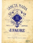 Sancta Maria by Jean-Baptiste Faure and J. Bertrand