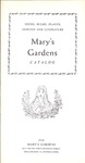 Mary's Gardens Catalog, 1955