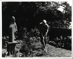 John Stokes in Mary's Gardens, 1982
