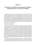 Chapter IV — Eurocentric versus Ethio-centric Approaches to Ethiopia’s Modernization Lag: The Concept of Derailment