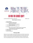 UD Men for Gender Equity Newsletter, February 2022 by University of Dayton. Women's Center