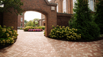 Background Image: Chapel Courtyard Looking East by University of Dayton