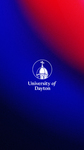 Mobile Device Background: Red and Blue with UD Logo