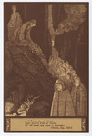 Postcard image of the hypocrites in Chapter 23 of Dante's Inferno by Ezio Anichini