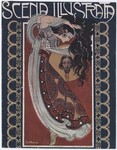 Anichini illustration of Salome with head of St. John the Baptist, on cover of Scena Illustrata, Anno XLVII, N. 201 by Ezio Anichini