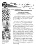 The Marian Library Newsletter Winter 1991-92