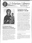 The Marian Library Newsletter Summer 1988
