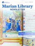 Marian Library Newsletter: Issue No. 71 by University of Dayton. Marian Library