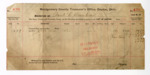 Tax Bill, from Montgomery County, Ohio, Treasurer's Office by Ohio History Connection
