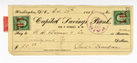 Bank Check: Paul Laurence Dunbar to W.H. Barnes & Co. by Ohio History Connection