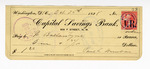 Bank Check: Paul Laurence Dunbar to W. Ballantyne by Ohio History Connection