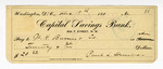 Bank Check: Paul Laurence Dunbar to W.H. Barnes & Co. by Ohio History Connection