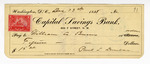 Bank Check: Paul Laurence Dunbar to William A. Burns by Ohio History Connection
