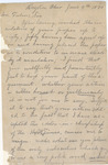 Letter: Paul Laurence Dunbar to Mr. Faber, Page 1 of 3 by Ohio History Connection and Paul Laurence Dunbar