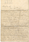 Letter: Paul Laurence Dunbar to Miss Coons, Page 1 of 4 by Ohio History Connection and Paul Laurence Dunbar