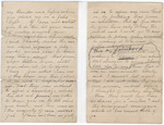 Letter: Paul Laurence Dunbar to Miss Coons, Page 2 and Page 3 of 4 by Ohio History Connection and Paul Laurence Dunbar
