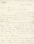 Enclosed Letter: Charles A. Thatcher to Paul Laurence Dunbar, Page 1 of 3 by Ohio History Connection and Charles A. Thatcher