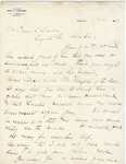 Letter: Charles A. Thatcher to Paul Laurence Dunbar, Page 1 of 2 by Ohio History Connection and Charles A. Thatcher
