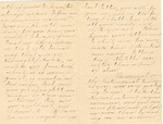 Letter: Rebekah Baldwin to Paul Laurence Dunbar: Page 2 and Page 3 of 5 by Ohio History Connection and Rebekah Baldwin