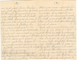 Letter: "Cad" Bayless to Paul Laurence Dunbar, Page 3 and Page 2 of 6 by Ohio History Connection and "Cad" Bayless
