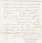 Letter: Rebekah Baldwin to Paul Laurence Dunbar, Page 4 of 4 by Ohio History Connection and Rebekah Baldwin