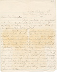 Letter: Alice Ruth Moore to Paul Laurence Dunbar, Page 1 of 2 by Ohio History Connection and Alice Ruth Moore