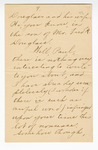 Letter: Rebekah Baldwin to Paul Laurence Dunbar, Page 9 of 10 by Ohio History Connection and Rebekah Baldwin