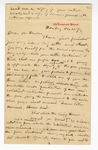 Letter: Unknown Sender at 920 Lombard St. (Baltimore?) to Paul Laurence Dunbar, Page 1 of 4 by Ohio History Connection